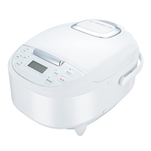 多機能炊飯器 5合 マイコン式 ホワイト 2～4人用 極厚釜 スチーム皿付き 6種類の充実のメニュー(白米 早炊き 無洗米 玄米 おかゆ 保温) 12時間保温 一人暮らし サポート 炊飯器 調理鍋 独り暮らし 3 5.5 1 独り暮らし ih 合 升 炊き d000